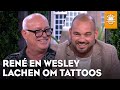 René en Wesley lachen om tattoos: 'Wie is dat?' | DE ORANJEZOMER