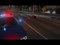 Cop Smacks Dude In Bike At High Speeds GTA RP