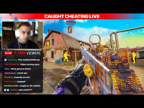 I EXPOSED Warzone Streamers CHEATING LIVE?!