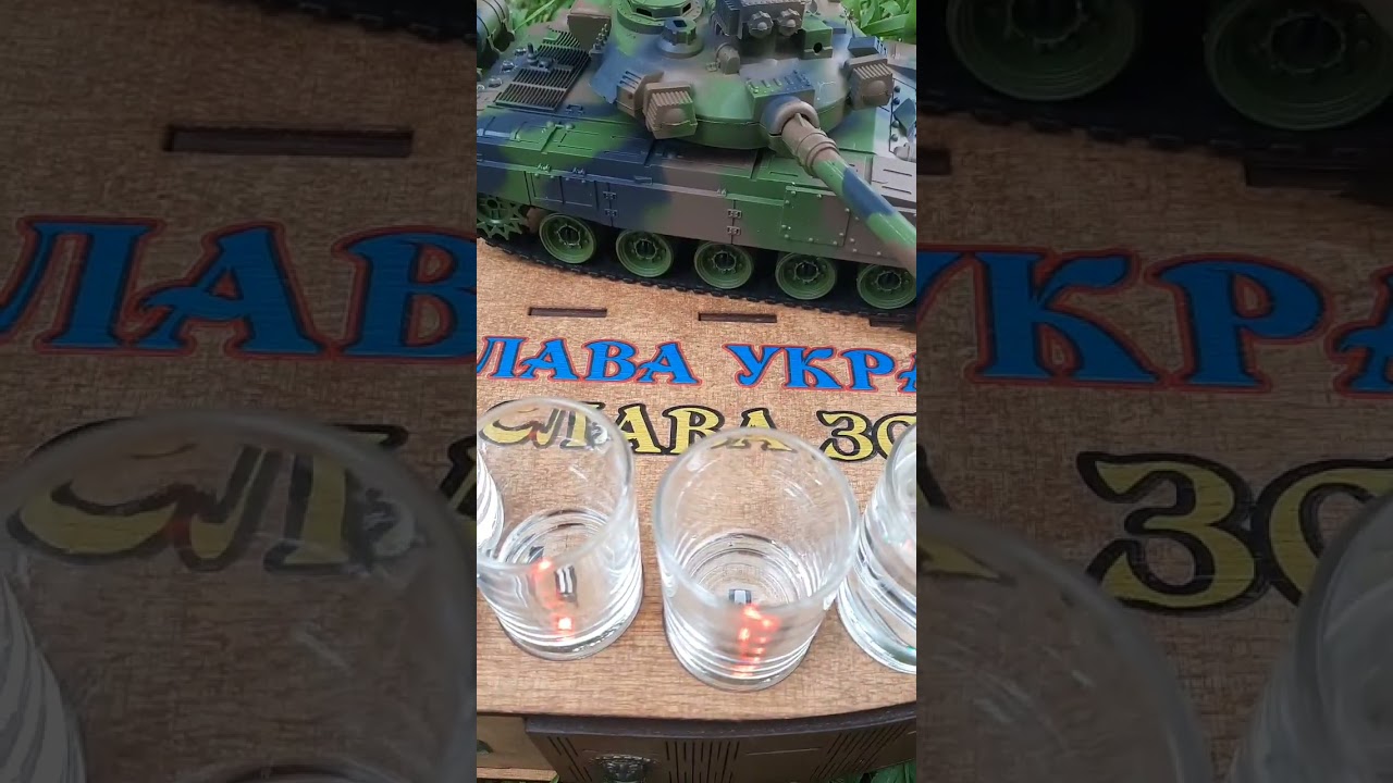 Наливатор алкоголю ТАНК під 5 чарок (алкогольний наливатор)