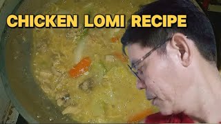 TIPID NA LOMI RECIPE PERO YUMMY!