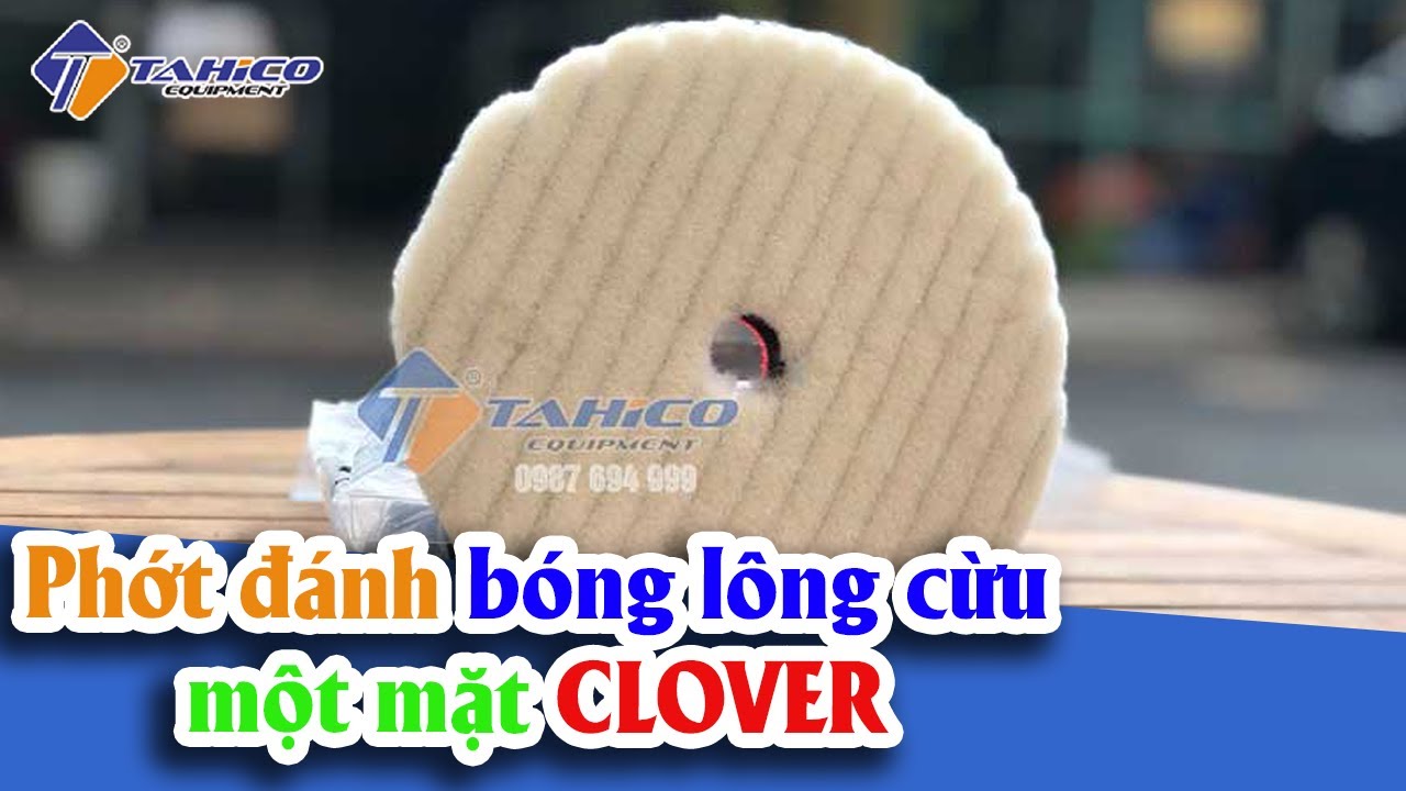 Phớt dán đánh bóng xe dạng lông cừu 6 inch 14