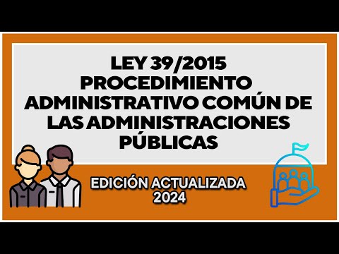 Ley 39/2015 Procedimiento Administrativo Común de las Administraciones Públicas | AUDIO COMPLETO