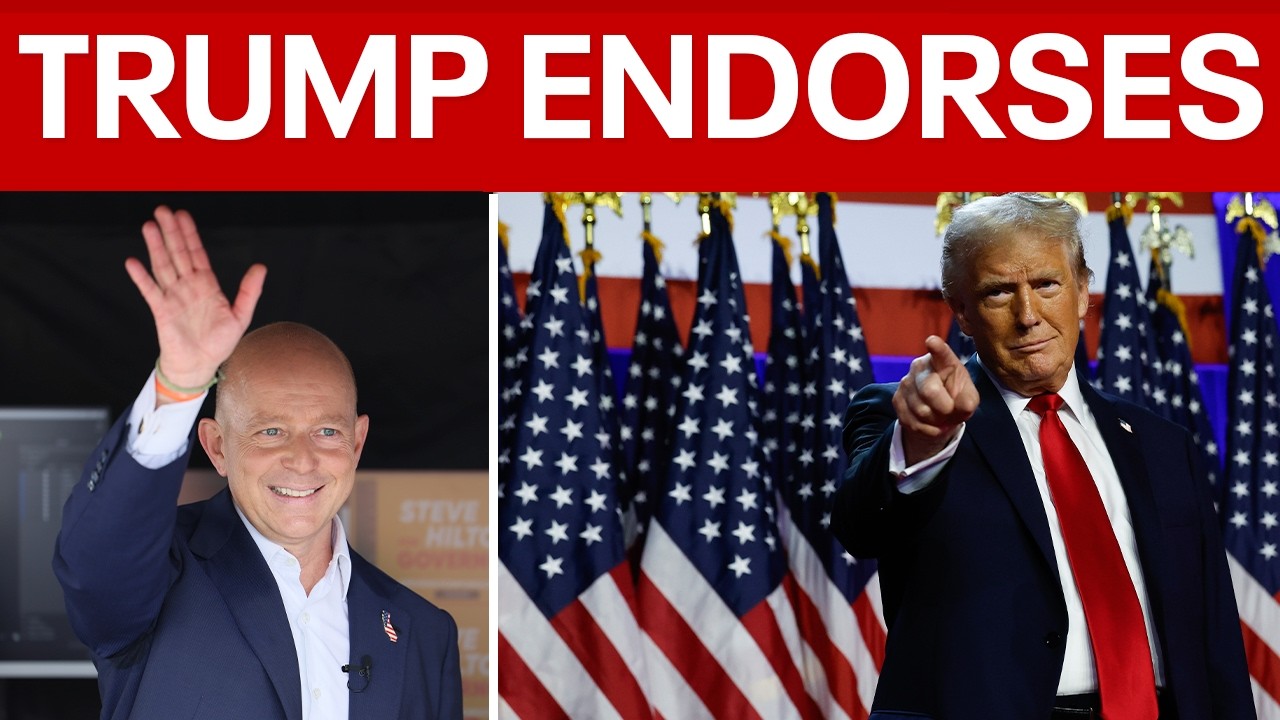 Trump endorses Hilton for CA Gov