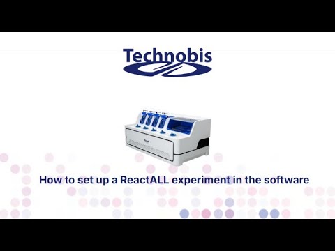 How to set up a ReactALL experiment in the software