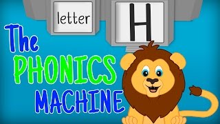 THE LETTER H - Phonics for Kids Alphabet Sounds PHONICS MACHINE ABC Sounds Kindergarten Preschool