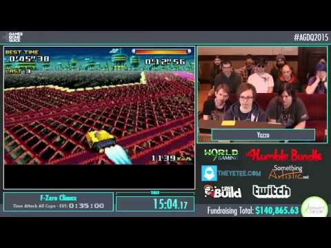F-Zero Climax by Yazzo in 33:58 - AGDQ2015 - Part 26
