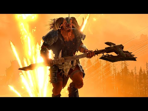 BEASTMEN vs CHAOS DWARFS - Total War Warhammer 3 epic cinematic batttle