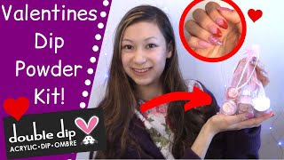 Trying Double Dip's NEW Valentines Day Kit! | The Polish Queen