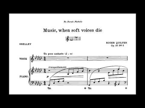 Roger Quilter - 6 Songs Op.25