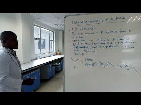 Dehydrohalogenation of Alkyl Halides