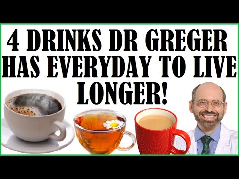4 Drinks Dr Greger Has Every Day To Live Longer (& So Should Most Of You!)