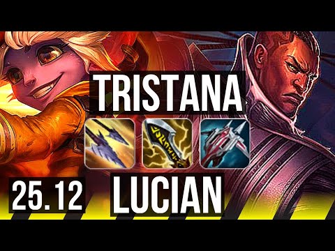 TRISTANA & Alistar vs LUCIAN & Pantheon (ADC) | Comeback, 12/2/15, Dominating | EUW Master | 25.12