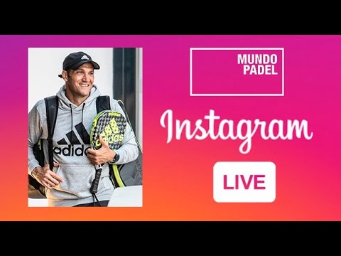Seba Nerone en Mundo Padel - Vivo Instagram 7