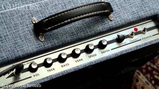 Video thumbnail for Supro Saturn Reverb & Royal Reverb Amp Demo by Guitarist