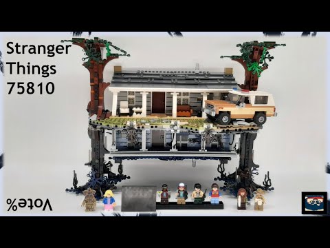 LEGO The Upside Down 75810 vote% - Stranger Things