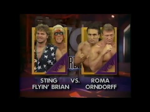 Sting & Brian Pillman vs Pretty Wonderful   Saturday Night March 26th, 1994
