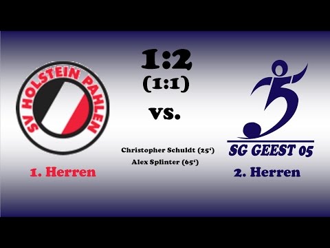 Highlights SV Holstein Pahlen vs. SG Geest 05 II - 21.08.2016