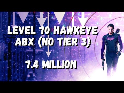 Level 70 Hawkeye Hits 7.4m In ABX | NO T3 | Marvel Future Fight | Thörgasm