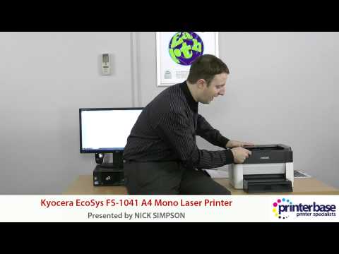 Kyocera fs1041 mono laser printer review