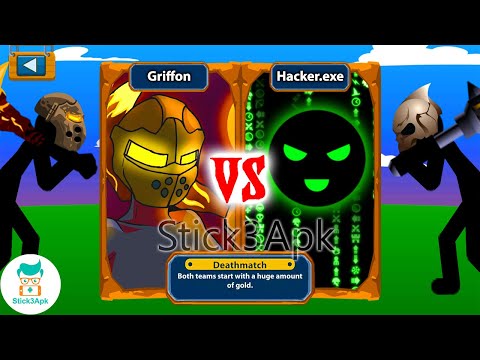 GRIFFON THE GREAT vs HACKER.EXE, UNLOCK ALL UNITS Stick Figures | Stick War Legacy Mod | Stick3Apk