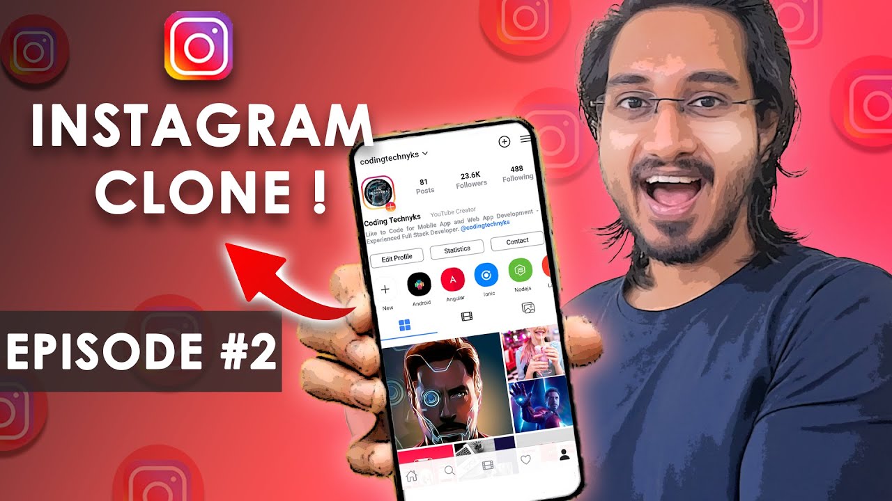 Instagram Clone App (2021) | Ionic 5 UI - Part II