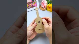 Make a Fun Little Guitar | Homemade Carboard Guitar | DIY Tutorial #diyforchildren