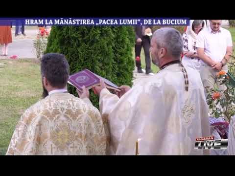 Hram la manastirea Pacea Lumii, de la Bucium - 5 august 2021