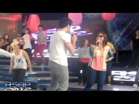 Behind the scenes during ASAPs love-filled opening number!