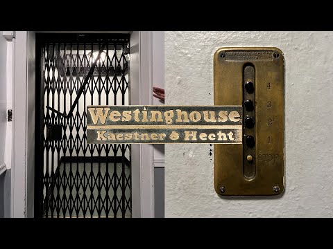 NEAT Westinghouse/Kaestner and Hecht Gated Traction Elevator - 3734 N Pine Grove Ave - Chicago, IL