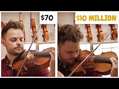 CHEAP vs EXPENSIVE violins - Can you hear the difference?