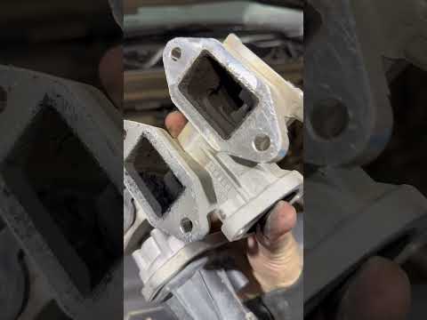 EGR destroys Cummins engine #cummins #powerstroke #duramax