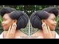 Perfect Bob Updo Hairstyle on Natural Hair by IgboCurls