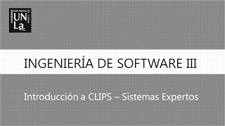 Introducción a CLIPS   Sistemas Expertos