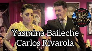 Madame Ivonne (Troilo & Grela) Yasmina Baileche y Carlos Rivarola. Champagne #tango de Gala 10ago25