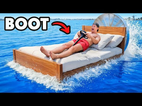 €1 Bed Transformeren tot Boot!