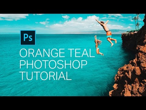 Make Your Photos ORANGE & TEAL with ONLY 2 layers - Photoshop Tutorial