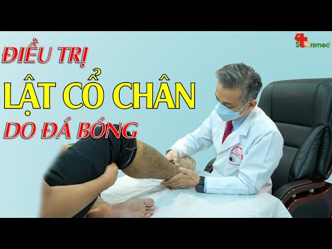 Lật cổ chân do đá bóng - Điều trị và Chăm sóc thế nào?