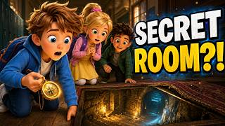 They Found a Hidden Room Under the School! | Easy English Story (A1)