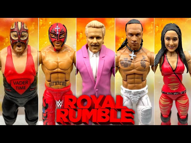 Vídeo relacionado con WWE Figura de acción Elite Royal Rumble Vader con Accesorio y Piezas Dok Hendrix Build-A-Figure, HKP16