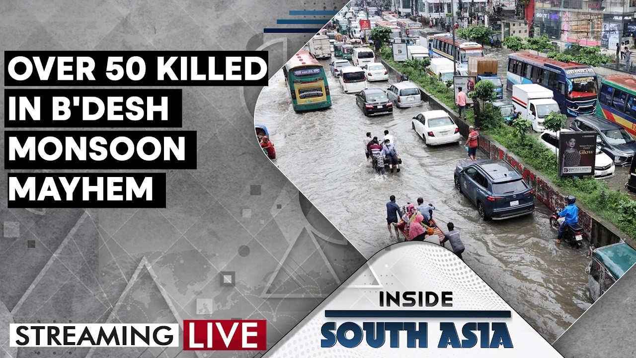 ISA LIVE: Bangladesh Battling Deadly Floods & Landslides | Dhaka Floods | Inside South Asia | WION