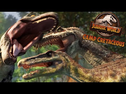 Big Eatie YEETS Limbo the Baryonyx in Camp Cretaceous Season 5