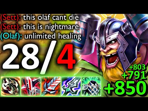 THIS OLAF IS REALLY IMMORTAL (UNLIMITED HEALING)