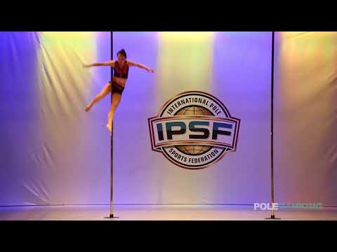 Masters 50+ Women Wu Jian Rong of China - IPSF World Pole Sports Championships 2018