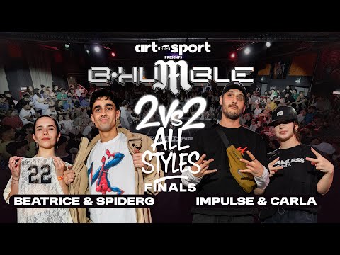 B HUMBLE - 2VS2 ALLSTYLES FINAL - BEATRICE&SPIDERG vs IMPULSE&CARLA