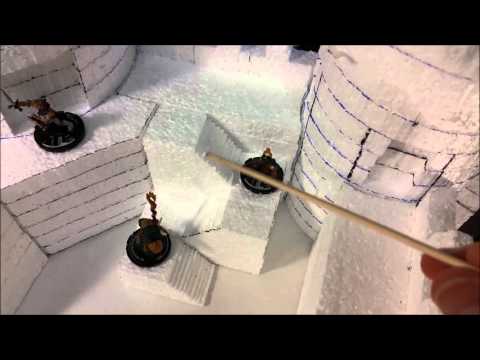 Castle Terrain, Wizard Keep Project WIP 6 - Adding Step Sections