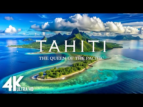[4K] TAHITI 🇵🇫 – The Queen of the Pacific | Relaxing Deep House Chill 👑