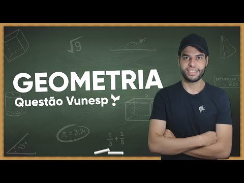 VUNESP - ÁREA, PERÍMETRO E TEOREMA DE PITÁGORAS - GCM - Ferraz de Vasconcelos (2020)