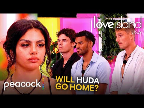 Will Islanders Choose To Save Huda From an Island Dumping? | Love Island USA on Peacock