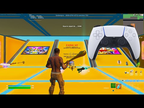 Travis Scott Fortnite Bios Zone Wars Gameplay 🤩 (240fps 4K)